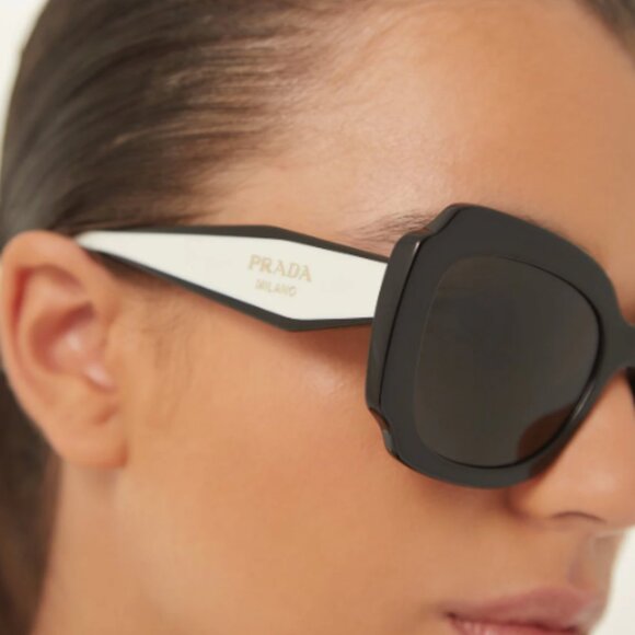 NEW PRADA SPR 16YWOMEN SUNGLASSES, PRADA PR16YS 09Q5S0
